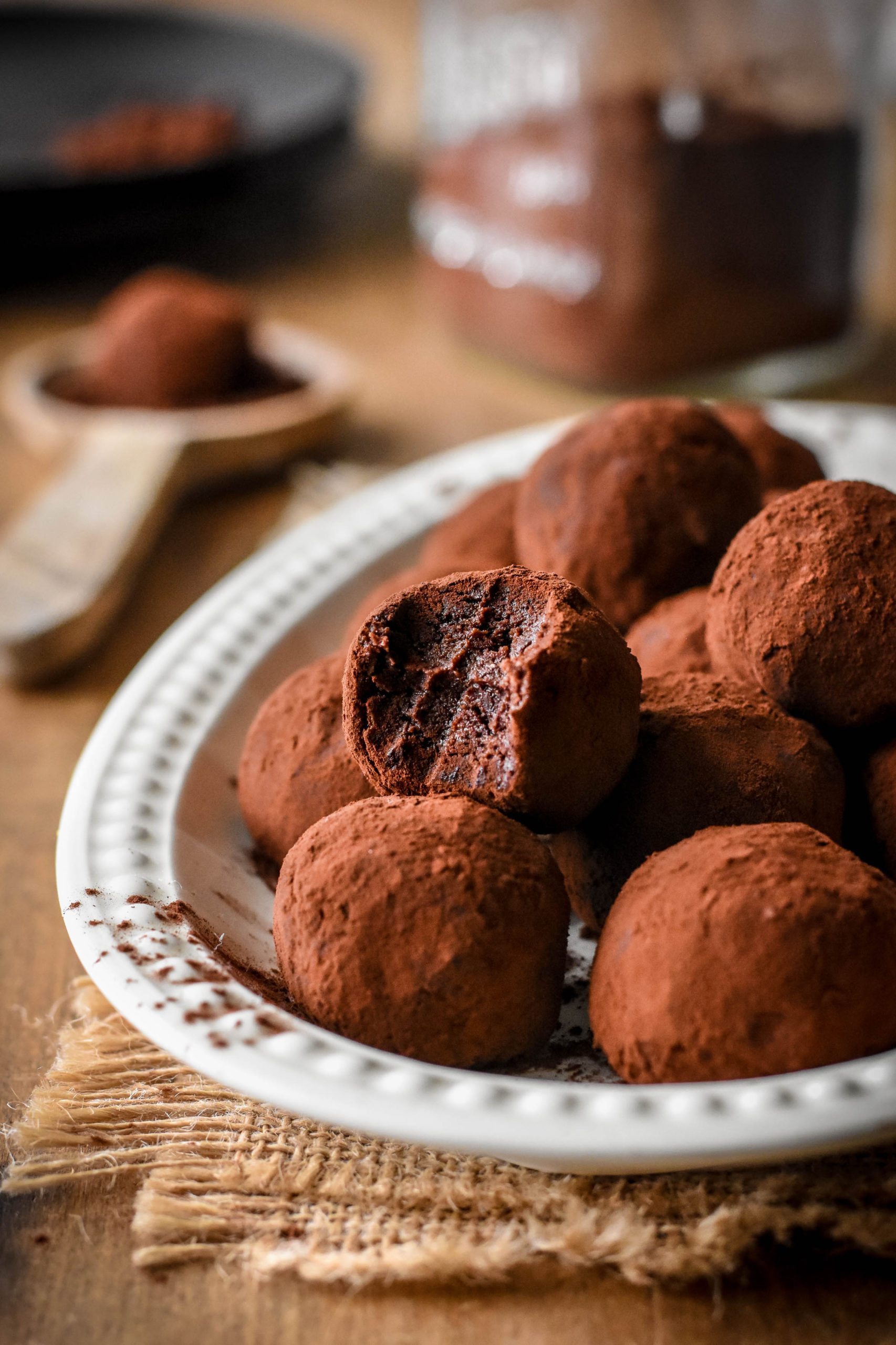 Classic French Chocolate Truffles - Pardon Your French