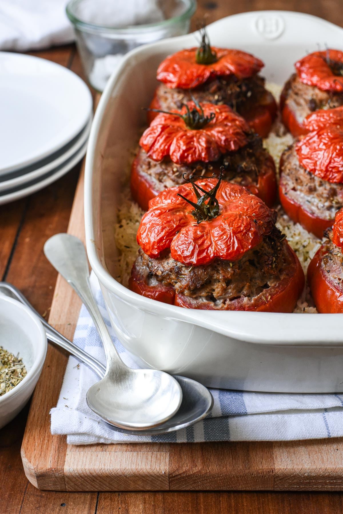 French-Style Stuffed Tomatoes (Tomates Farcies) - Pardon Your French