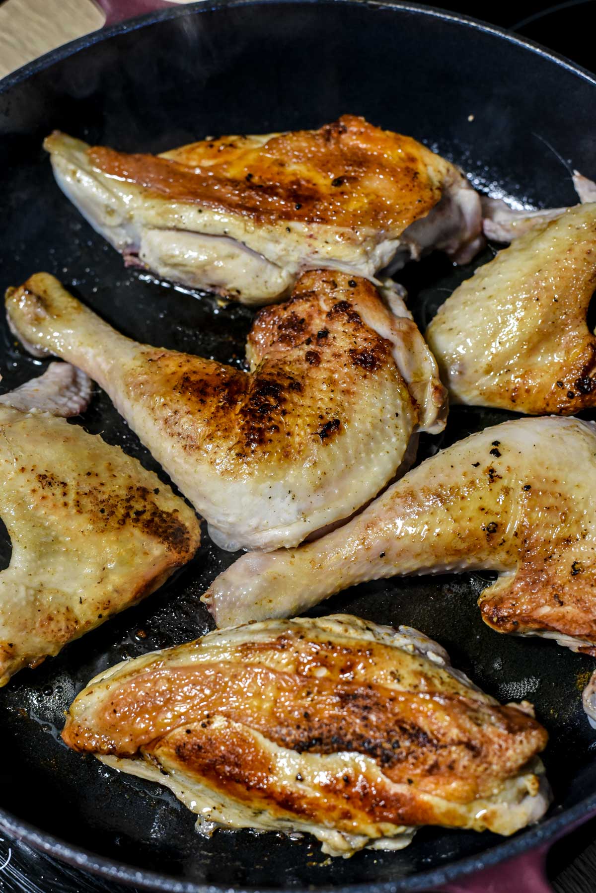 Creamy French Chicken Tarragon (Poulet à L’Estragon) - Pardon Your French