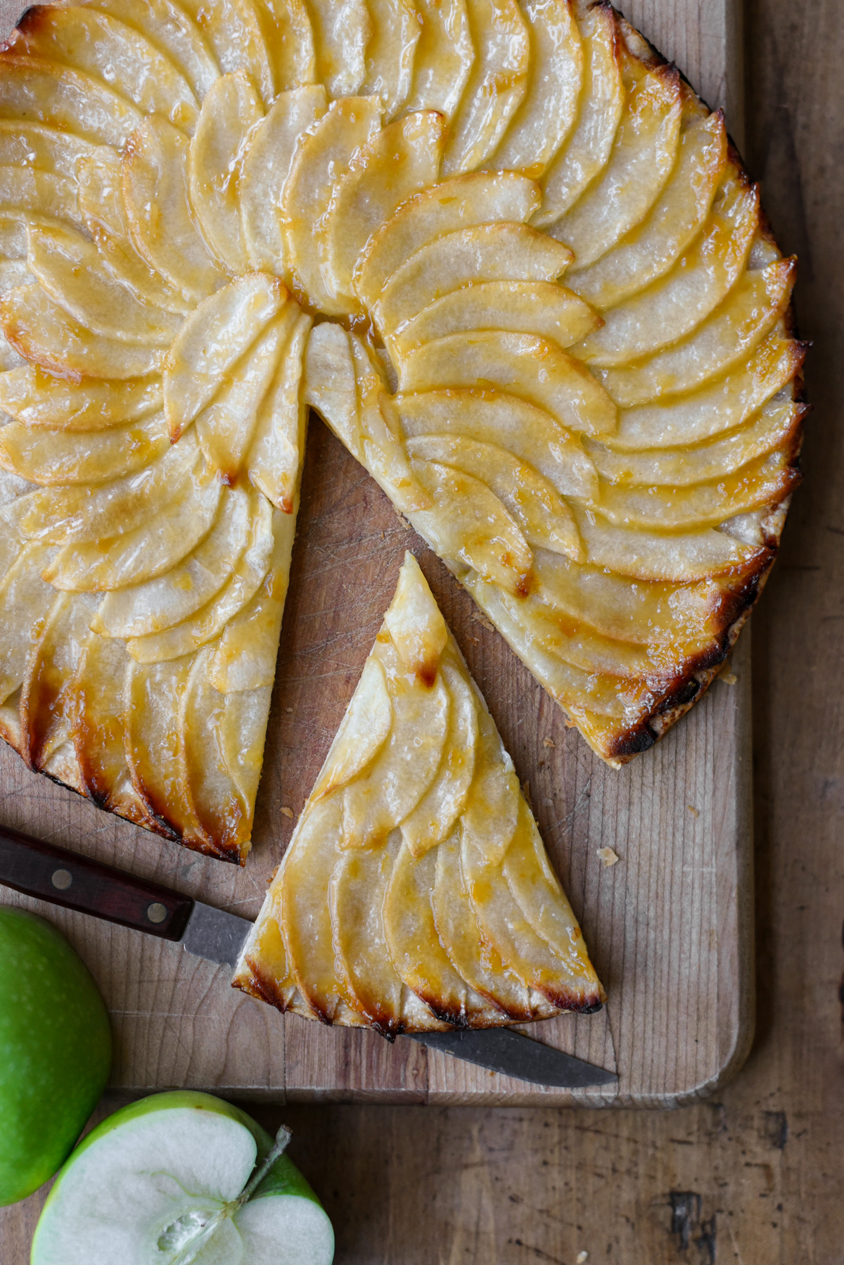 Classic French Thin Apple Tart (Tarte Fine Aux Pommes) - Pardon Your French